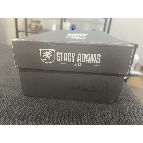 Stacy Adams Corrado Cognac Bike Toe Lace Up Oxford Style Shoes Men’s Size 11 M - Picture 15 of 16